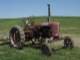 A really dated tractor. Not so sure how trusty this one is.